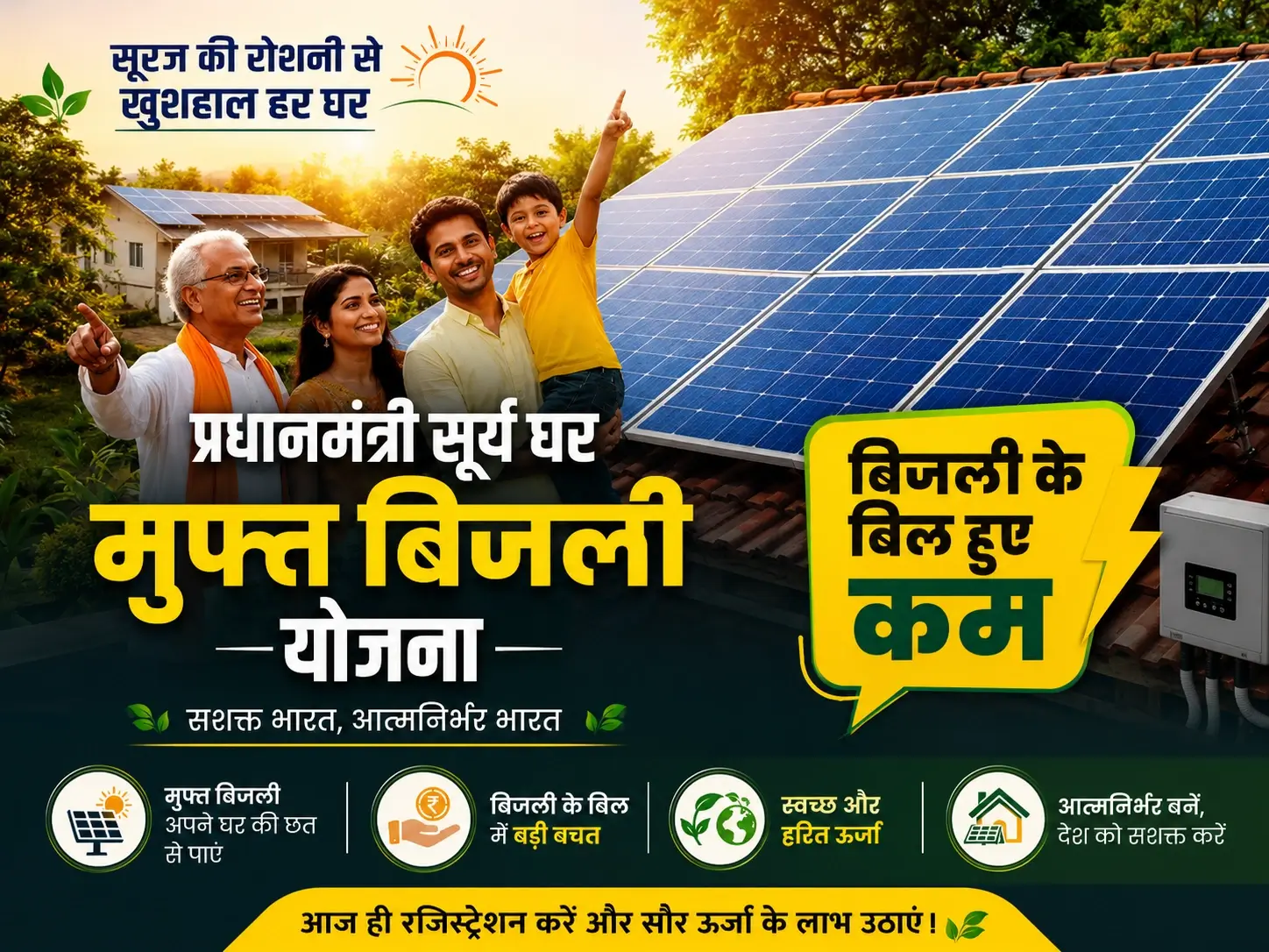 PM Surya Ghar Muft Bijli Yojana