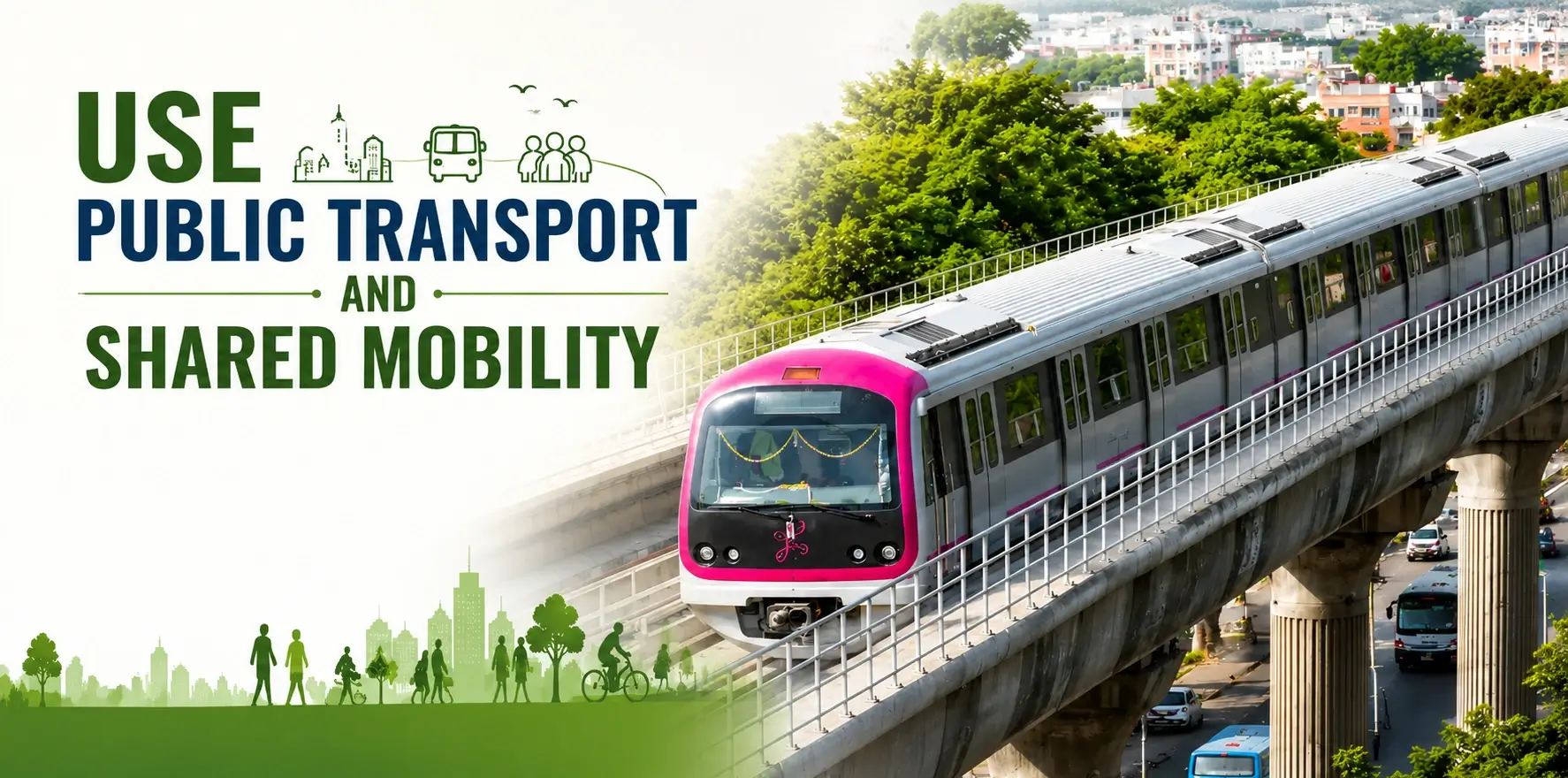 Use Public Transport and Shared Mobility